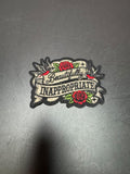 Beautifully Inappropriate Iron-On Embroidered Patch