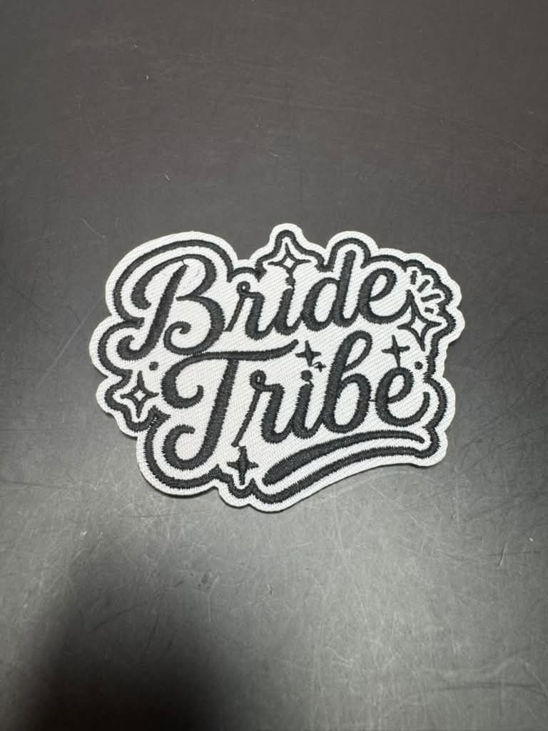 Bride Tribe Iron-On Embroidered Patch