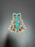 Country Tree Iron-On Embroidered Patch