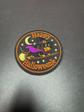 Happy Halloweenie Iron-On Embroidered Patch