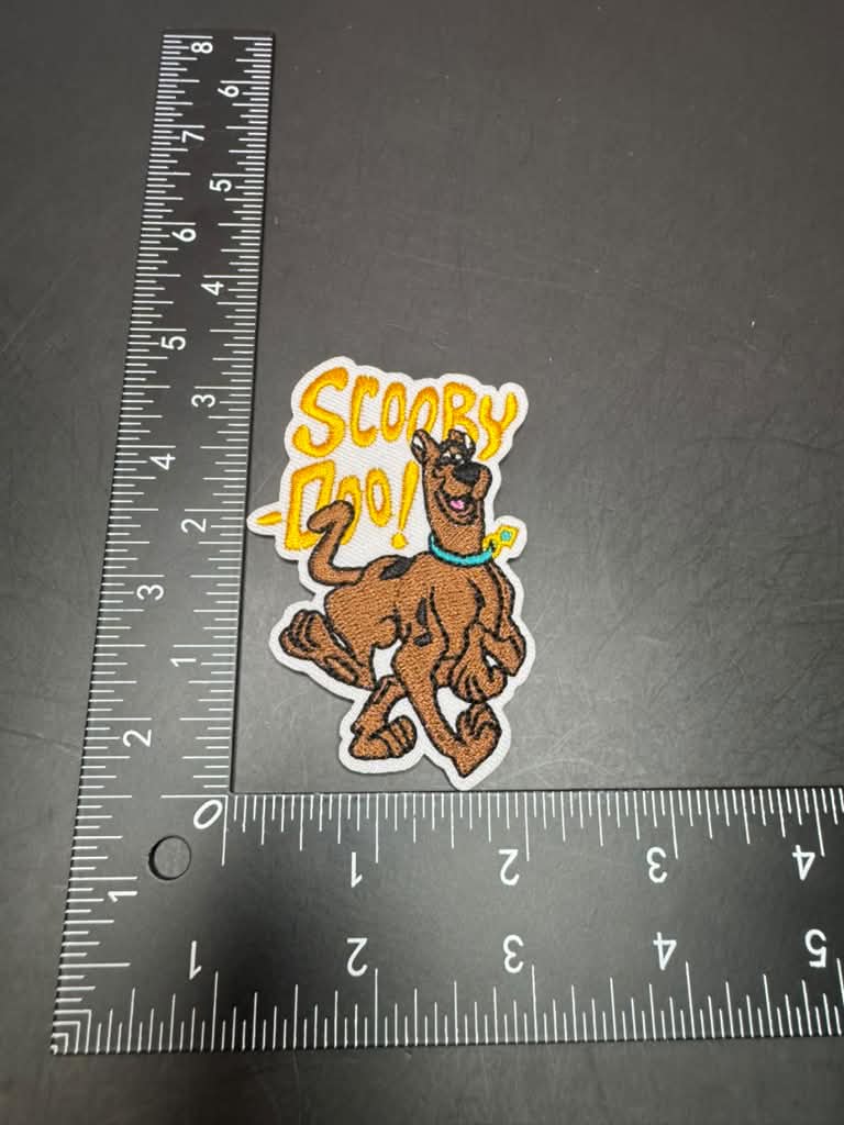 Scooby Doo Running Iron-On Embroidered Patch