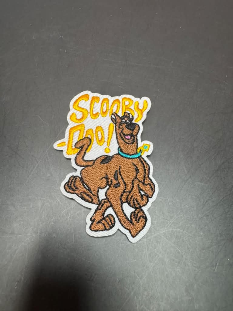 Scooby Doo Running Iron-On Embroidered Patch